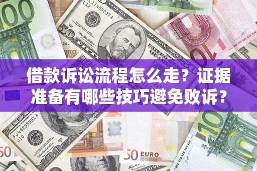 武汉借款诉讼流程怎么走？证据准备有哪些技巧避免败诉？