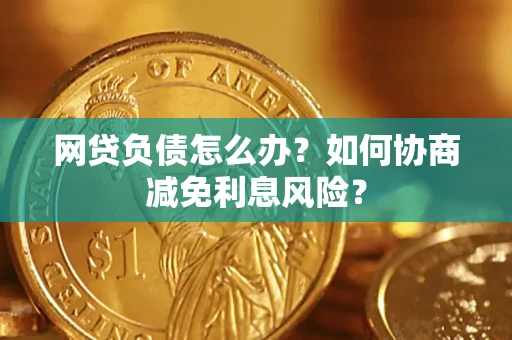 武汉网贷负债怎么办？如何协商减免利息风险？