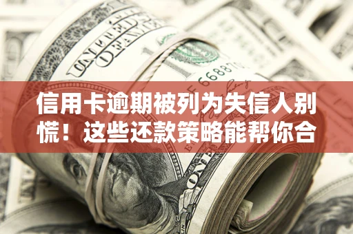 武汉信用卡逾期被列为失信人别慌！这些还款策略能帮你合法止损