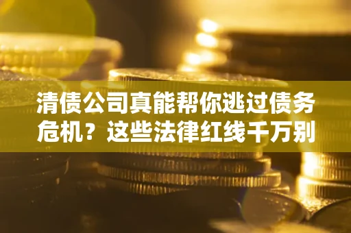 武汉清债公司真能帮你逃过债务危机？这些法律红线千万别踩