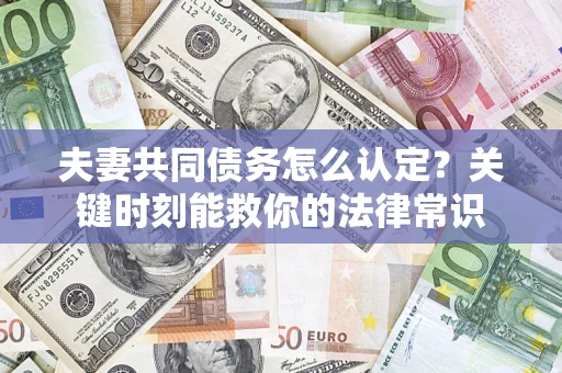 武汉夫妻共同债务怎么认定？关键时刻能救你的法律常识