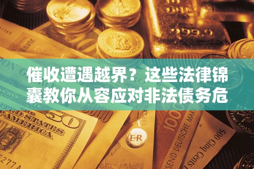 武汉催收遭遇越界？这些法律锦囊教你从容应对非法债务危机